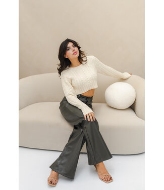 Plymouth Crop Sweater