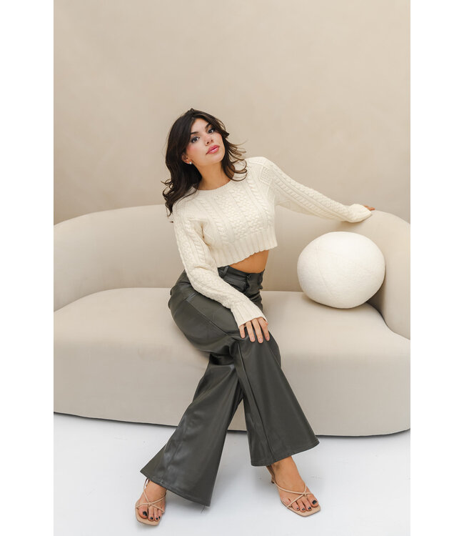 Plymouth Crop Sweater