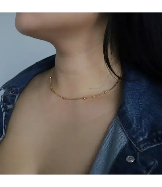 Satellite Choker Necklace