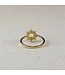 Spiked CZ Ring