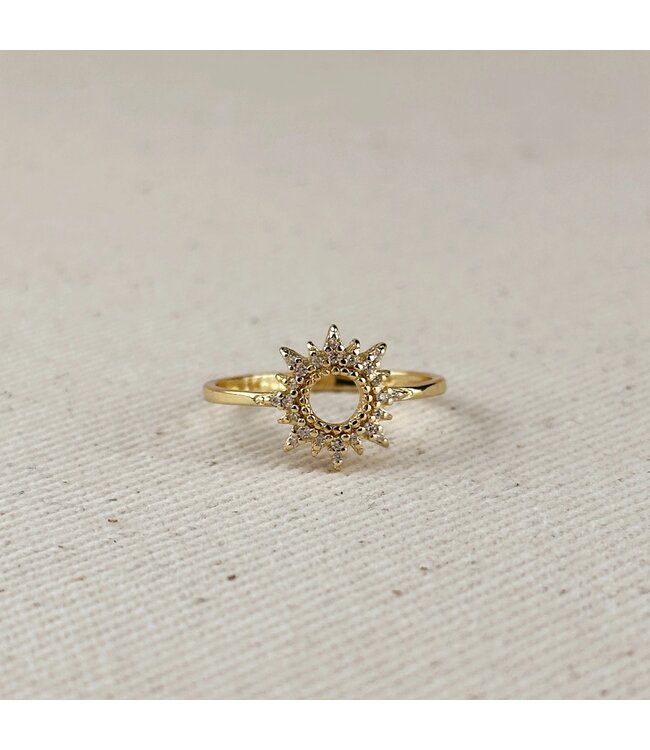 Spiked CZ Ring