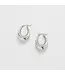 Carley Oval Hoop