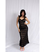 Sheer In The City Midi Dress