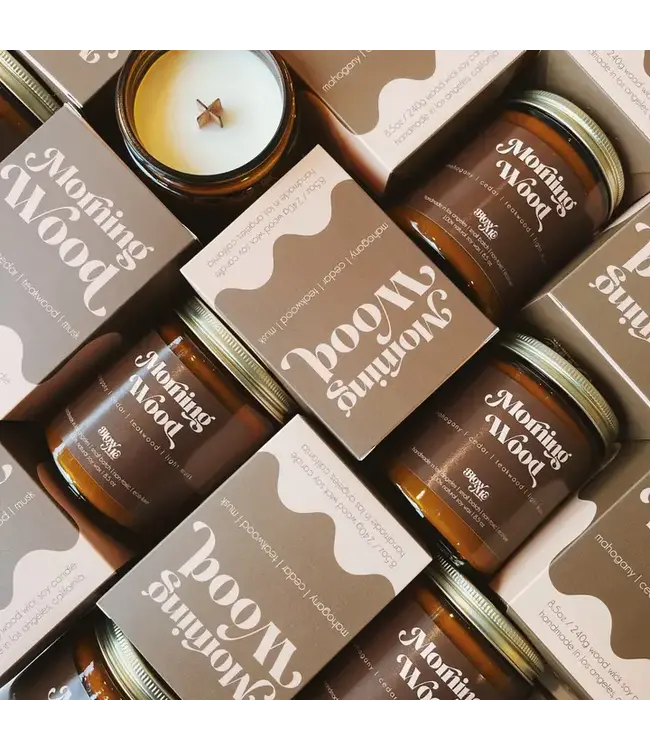 Morning Wood Candle