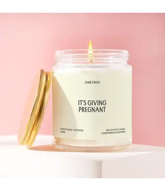 It’s Giving Pregnant Candle