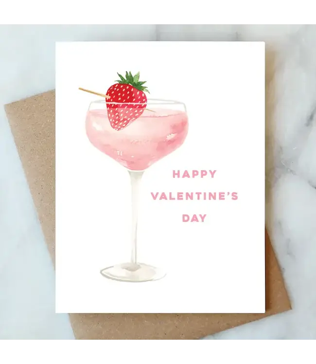 Valentine Cocktail Card