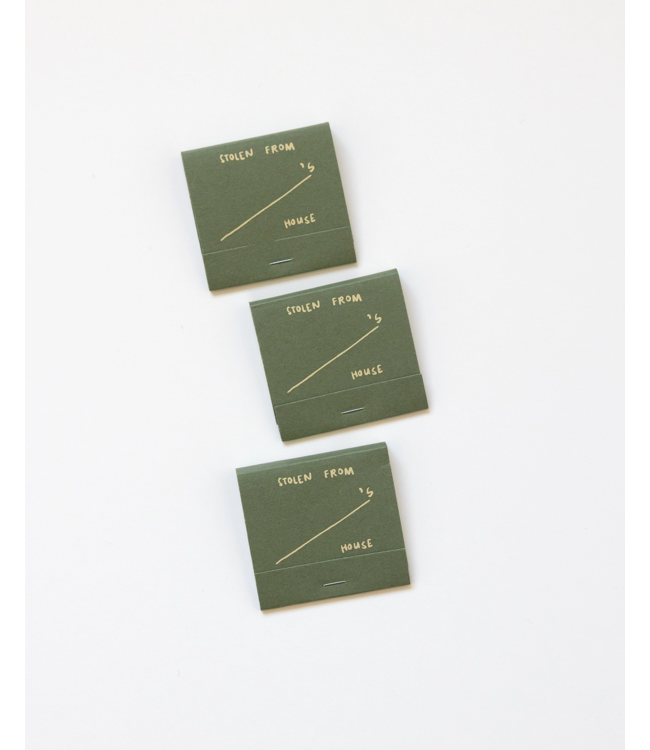 House Gift Matchbook