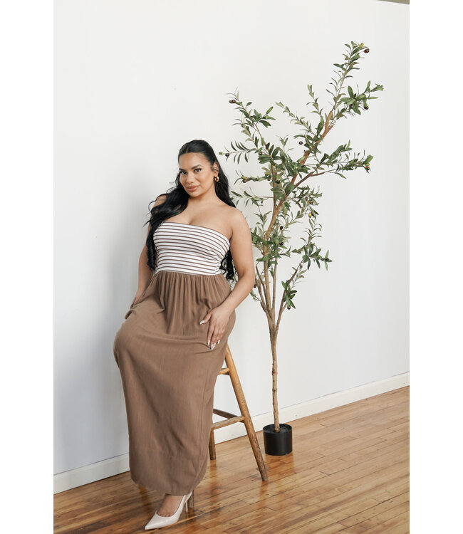 Sail Away With Me Midi Dress