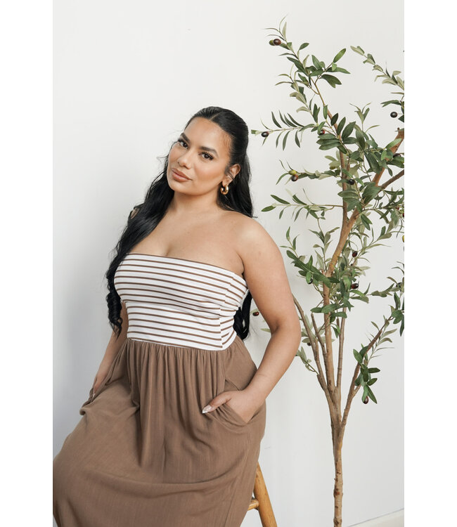 Sail Away With Me Midi Dress