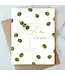 Martini Olives Birthday Card