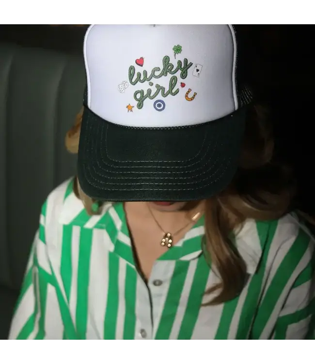 Lucky Girl Trucker Hat
