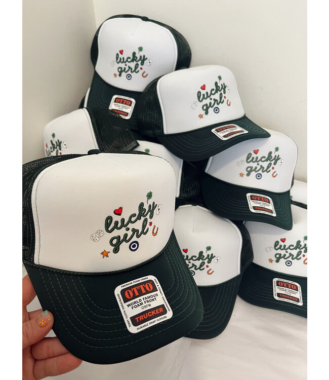 Lucky Girl Trucker Hat