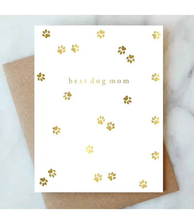 Best Dog Mom Card