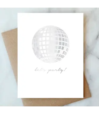 Disco Ball Birthday Card