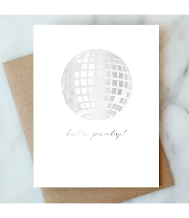 Disco Ball Birthday Card