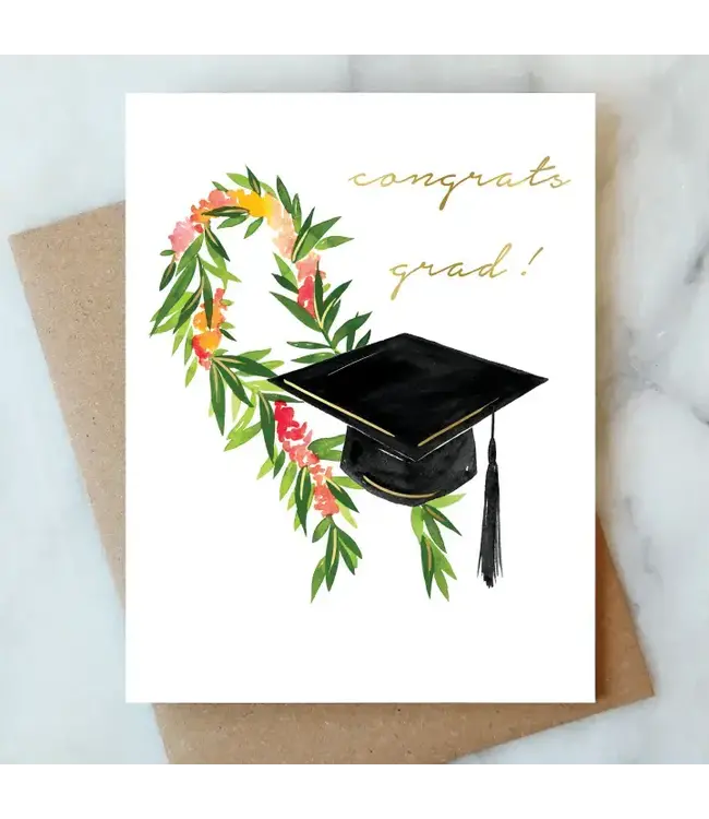 Lei Graduation Card