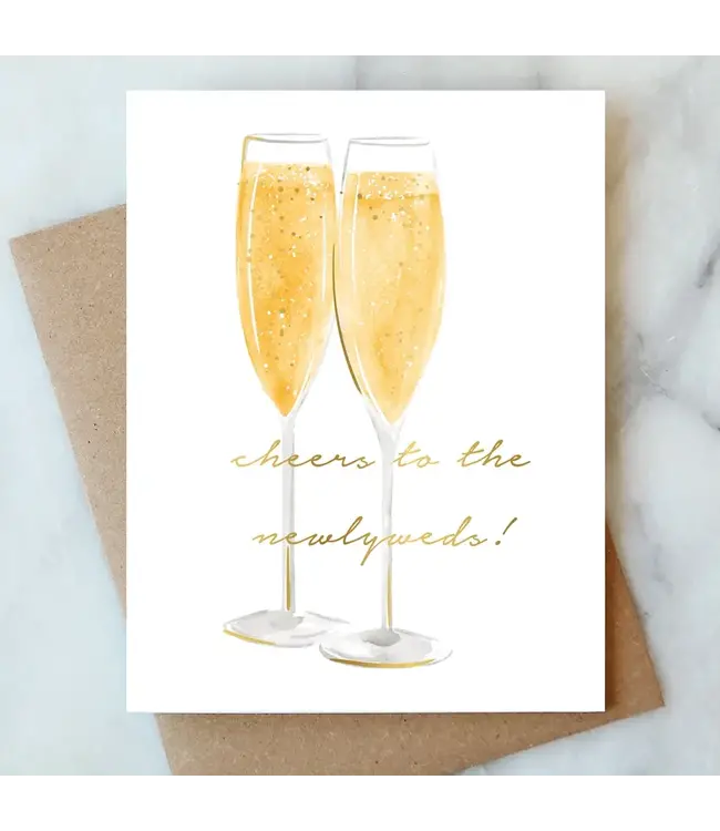 Newlyweds Cheers Card