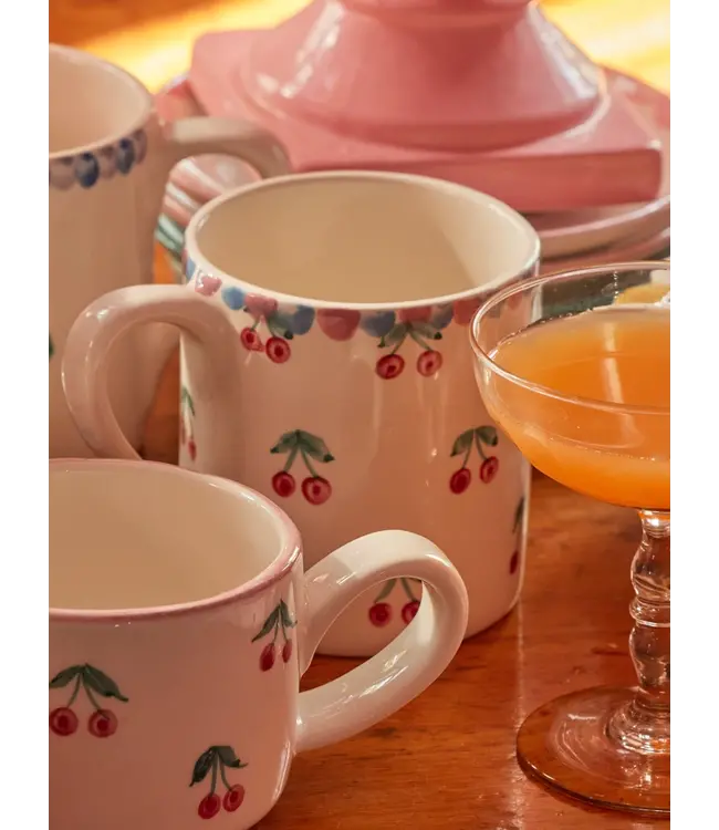 Cherries By The Dozen Mug