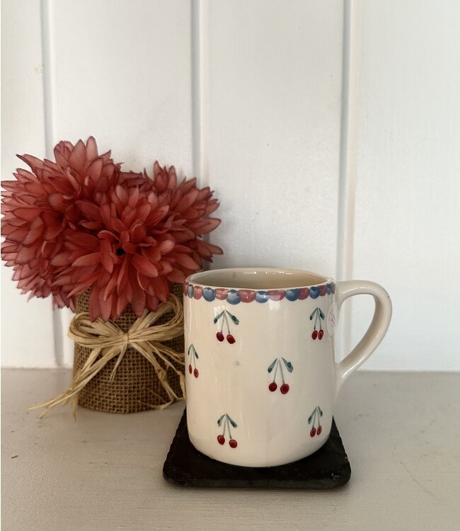 Cherries By The Dozen Mug