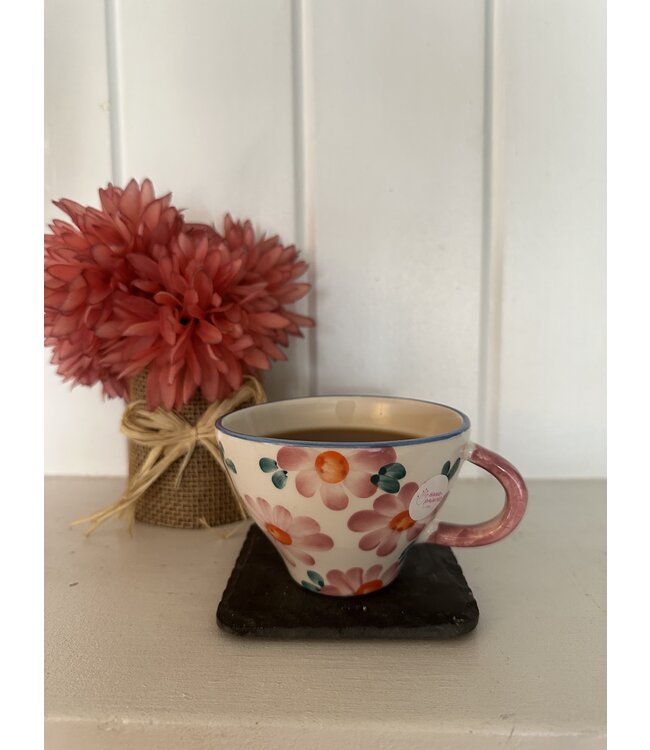 Pink Petals Espresso Mug