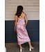 Popping Bottles Midi Skirt