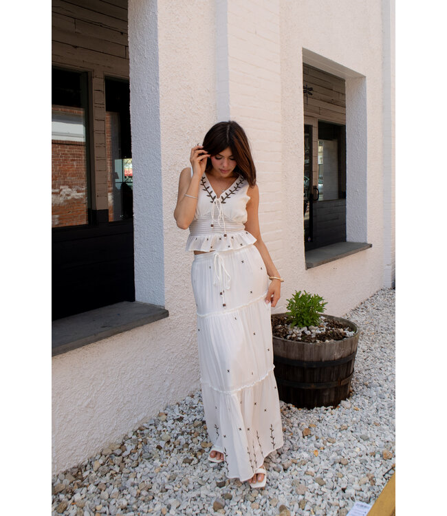 Sun Kissed Maxi Skirt