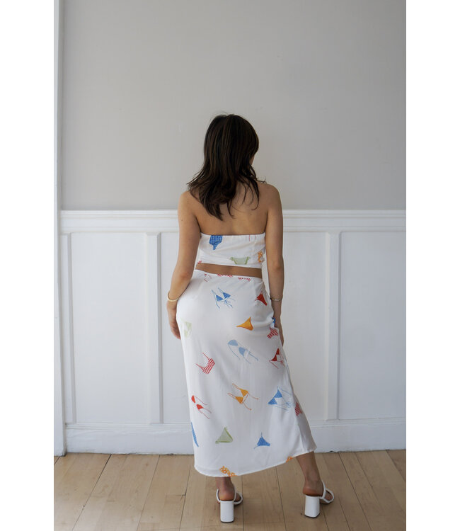 Castle Island Maxi Skirt