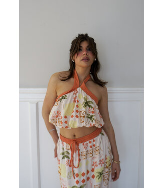 Destination Is Set Halter Top