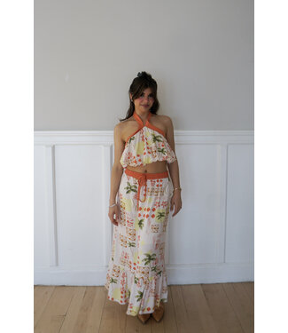 Destination Is Set Maxi Skirt