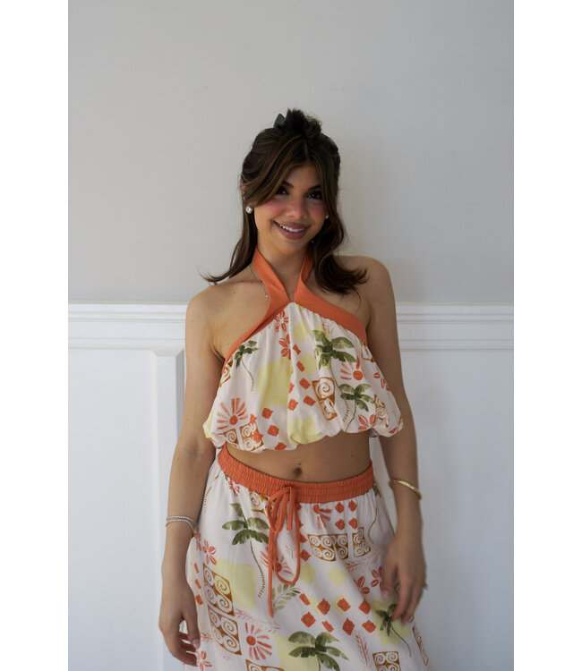 Destination Is Set Maxi Skirt