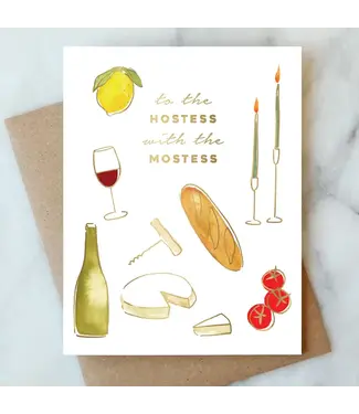 Hostess Thank You Card