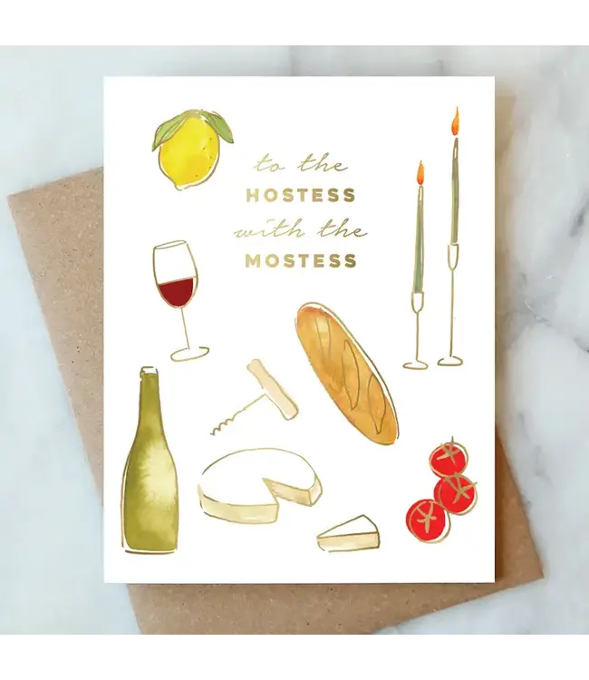 Hostess Thank You Card
