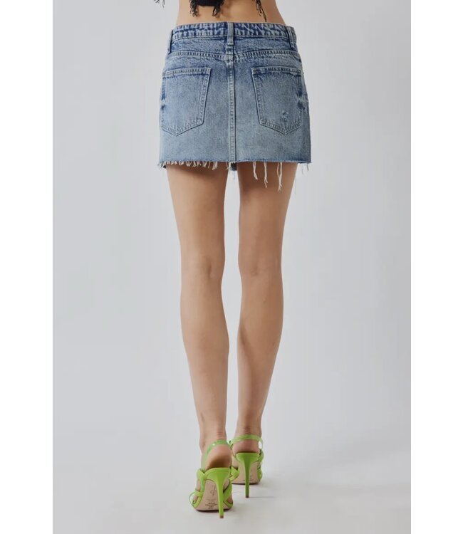 Playing Games Mini Skirt