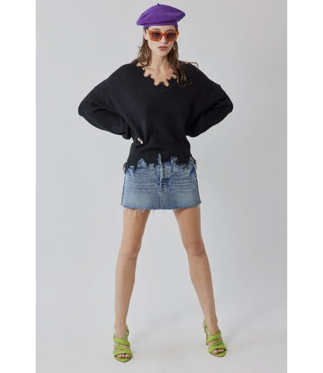 Playing Games Mini Skirt