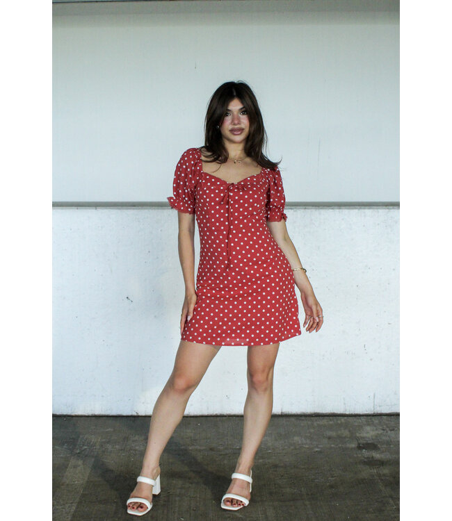 Spotted With You Mini Dress