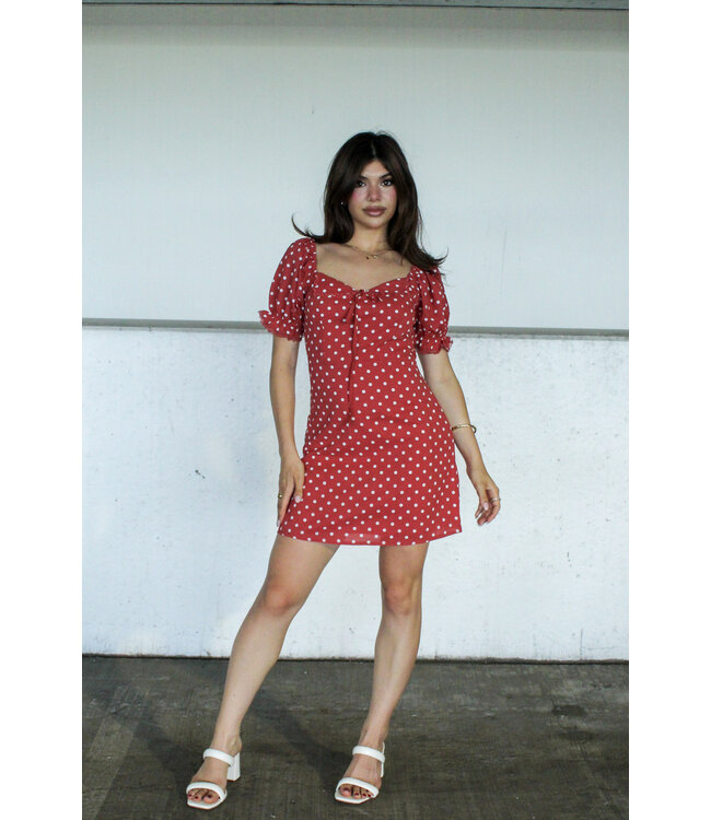 Spotted With You Mini Dress