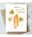 Surf Birthday Card