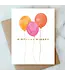 Balloon Birthday Card