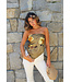 Evergreen Scarf Top