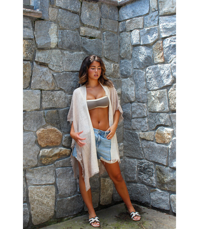 With The Waves Kimono