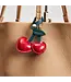 Tart Cherry Bag Charm