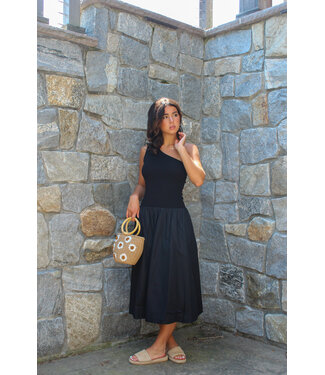 Noir Midi Dress
