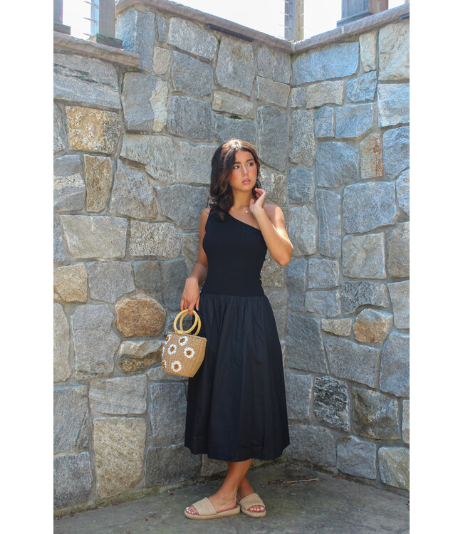 Noir Midi Dress