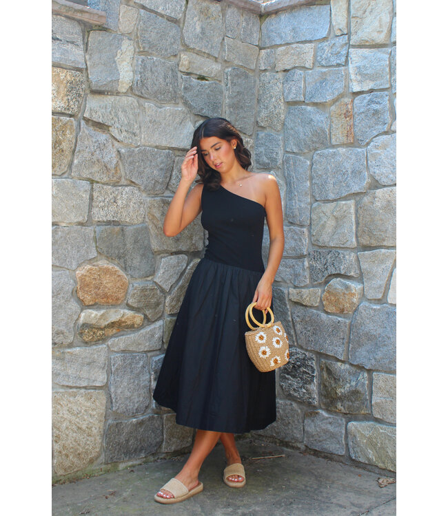 Noir Midi Dress