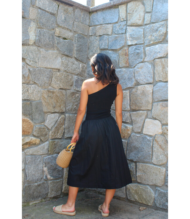 Noir Midi Dress
