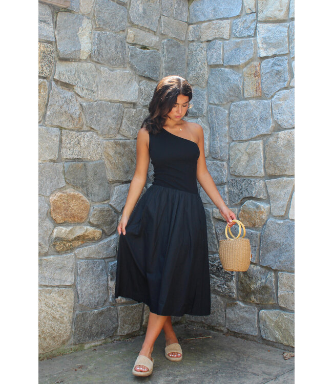 Noir Midi Dress