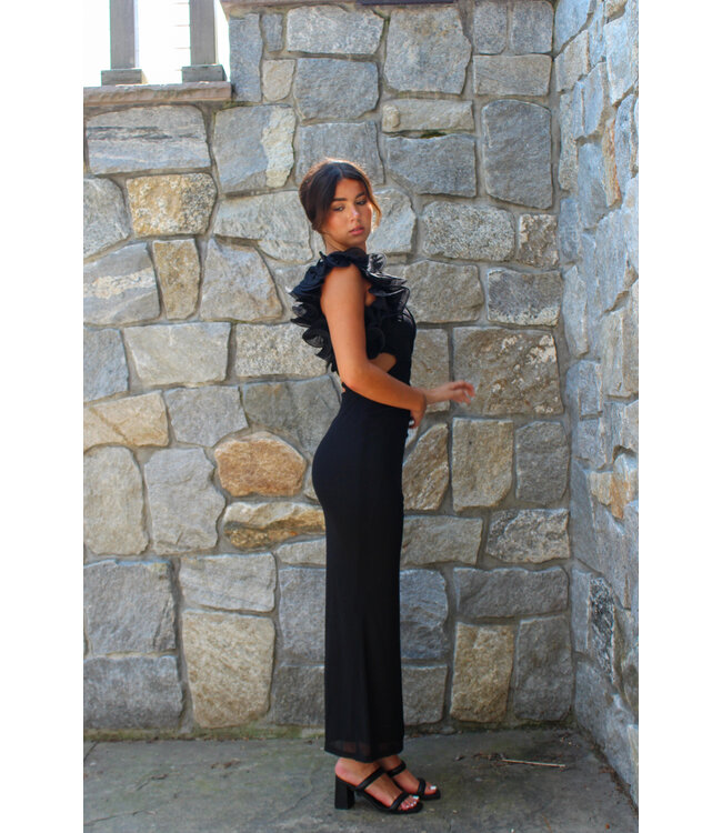 Evening Whispers Maxi Dress