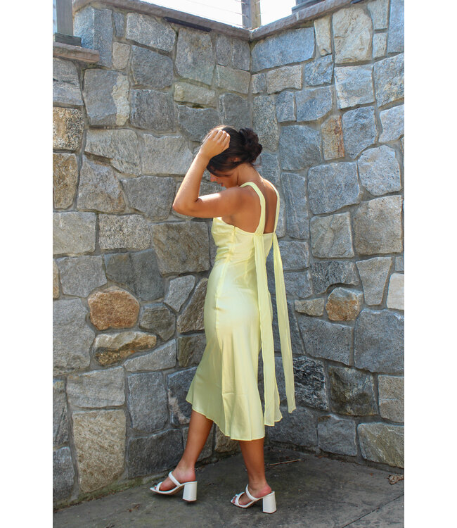 Falling For You Midi Dress