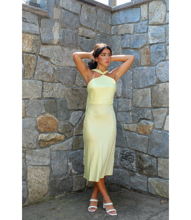 Falling For You Midi Dress