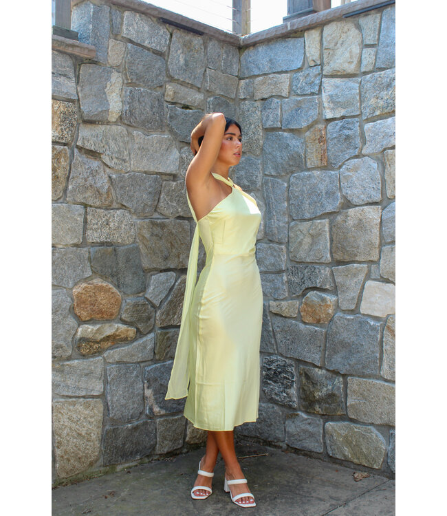 Falling For You Midi Dress